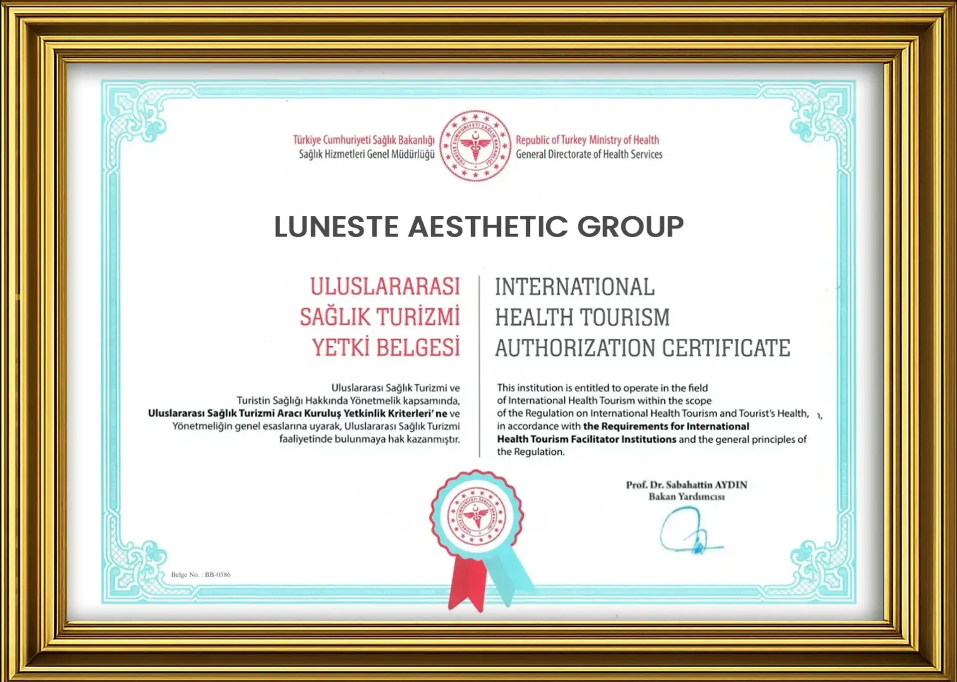 luneste-certificate
